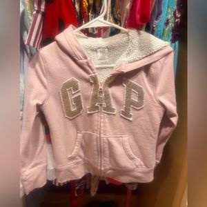 Gap Kids Fleece Lined Zip Up Hoodie